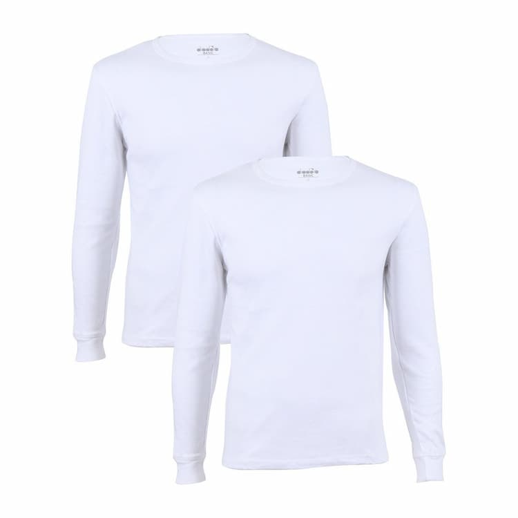 זוג טי שירט גברים - לבן